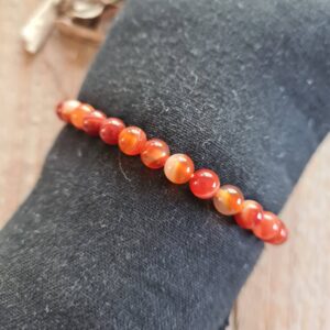 Carneool armband 6 mm
