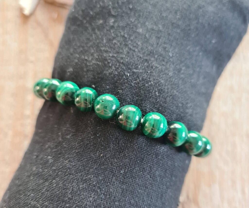 Malachiet armband 8 mm